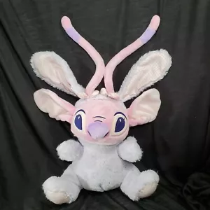 Disney Store Lilo & Stitch Easter Plush Angel Bunny Stuffed Animal Toy 12"   - Picture 1 of 12