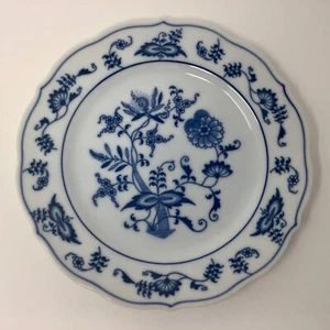 Blue Danube China 6 3/4" Brot & Butter Teller blaue Zwiebel Vintage Japan Bannermarke - Bild 1 von 3