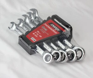 5 pcs Ratchet Wrench 3/8, 7/16,1/2,9/16,5/8 - Picture 1 of 3