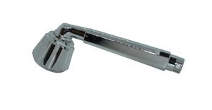 Retro Star Handbrause Kunststoff verchromt 2 Strahlarten Brausekopf Sonderpreis - Bild 1 von 4