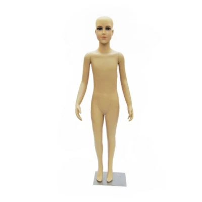 Maniquí Realista Niños 7-8 Años Maniquí Plástico con Base y Peluca Foto 1 de 3