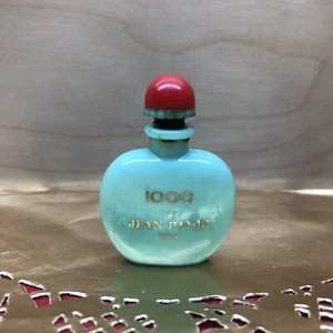 Vintage De Jean Patou "1000" Small Green Empty Perfume Bottle - Picture 1 of 3