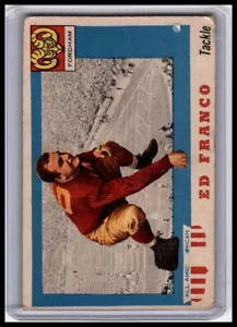 1955 Topps All-American #58 Ed Franco - Picture 1 of 2