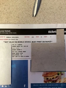 2 Tickets Ringo Starr and His All Starr Band 09/17/2022 - Picture 1 of 3