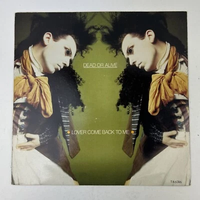 Dead Or Alive - Lover Come Back To Me 12" Vinyl Single 45 Record 1985 TA6086 VG - Image 1 of 4