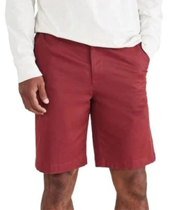 Dockers Men's Spiced Apple Ultimate Supreme Flex Stretch Solid 9" Shorts Size 30 - Picture 1 of 1