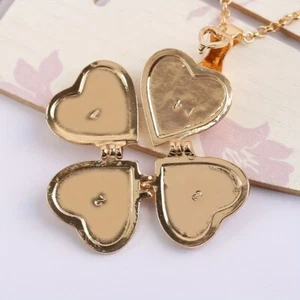 DIY Heart Shaped Multi-Layered Photo Necklace Perfect for Valentine's Day - Picture 1 of 7