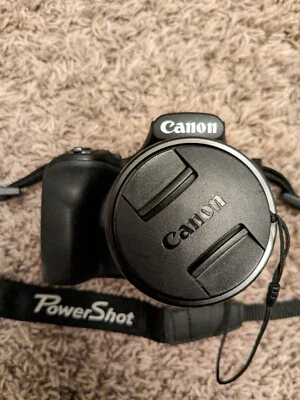 佳能 PowerShot SX520 HS 1600 万像素 数码相机 - 黑色 — 第 1/4 张图片