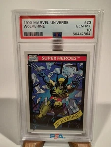 1990 Marvel Universe Wolverine #23 PSA 10 - Picture 1 of 2