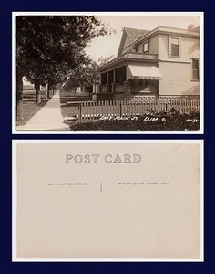 OHIO ELIDA EAST MAIN STREET REAL PHOTO - Picture 1 of 1