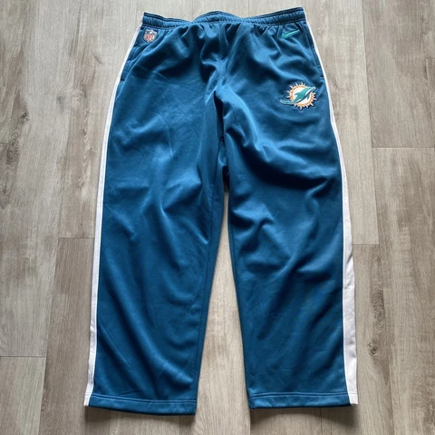 Nike Miami Dolphins On Field Sweatpant Therma Fit Joggers Blue Mens Sz 4XL XXXXL Cover