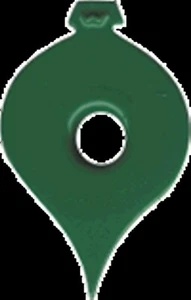 Green ORNAMENTS 1/8" EYELETS Christmas Scrapbooking Card Making Stamping - Picture 1 of 1