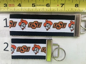 Oklahoma State Univ Keychain Gift 4 Him Her Mom Grad Alumni Stocking Stuffer OSU - Picture 1 of 1