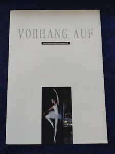 Jeep Cherokee Performance Prospekt 08.1991 - Picture 1 of 4