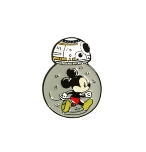 Spilla in metallo smaltato Topolino Star Wars - Imagen 1 de 1