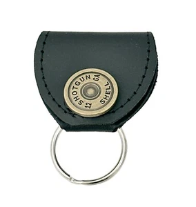 Bullet Shell AirTag Leather Pouch Key Ring Guitar Pick/SD Memory Card Holder - Picture 1 of 8