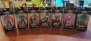 Marvel Legends Baf Komplettsatz 7 Thanos - Bild 1 von 6
