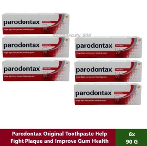 6x Parodontax Original Toothpaste Help Fight Plaque and Improve Gum Health 90g - Picture 1 of 7