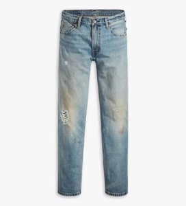 New Levi’s 550 ' 92 Denim Jeans 34x34 Relaxed Taper Fit Distressed Paint paint - Picture 1 of 7