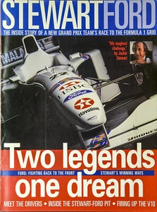 1997 STEWART FORD Formula 1 Team Launch Magazine, Barrichello, Magnussen F1 - Picture 1 of 1