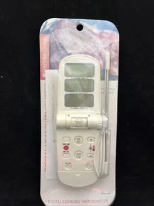 Digital Meat Thermometer w/ Probe and Alarm for Remote Oven and Stovetop Use NEW - Picture 1 of 4