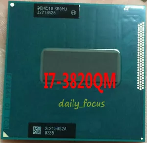 Intel Core i7-3820QM 2.7 GHz rPGA988B 4 cores 8 threads SR0MJ CPU Processor 8 MB - Picture 1 of 4