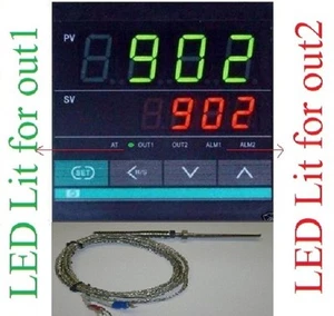 Digital EGT Thermometer Pyrometer Temp Control °C °F for 24V Truck +EGT Probe - Imagen 1 de 1