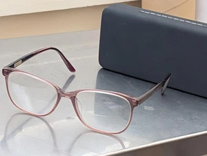 Vintage Betty Barclay Brown Plastic Eyeglass Frames – 51063 Col.231 53-17 135 - Picture 1 of 4