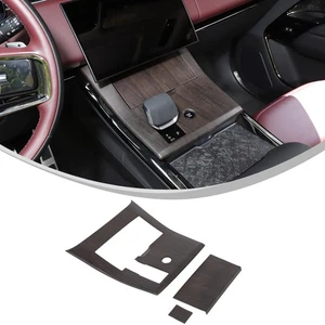 Car Center Control Gear Panel Cover For Range Rover Sport 2024+ Oak Wood Grain - Picture 1 of 12