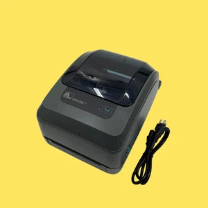 READ Zebra GX430t  GX43-102410-000 Thermal Transfer Label Barcode Printer - Picture 1 of 13