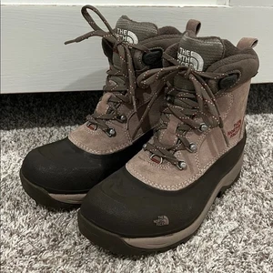 The North Face Damen Wanderschuhe braun Primaloft isoliert wasserdicht - Bild 1 von 8