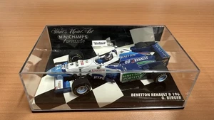 MINICHAMPS 1/43 Benetton Renault B196 (1996) - #4 G. Berger - Foto 1 di 2