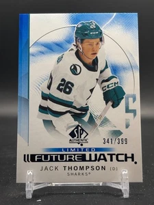 2024-25 Jack Thompson UD SP Authentic Future Watch Limited Blue /399 #113 - Picture 1 of 3