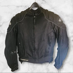 Joe Rocket Phoenix Mesh Motorcycle Jacket Men’s M Black Armored Riding Gear - Foto 1 di 15