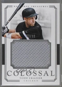 Panini National Treasures Colossal Materials 2017/99 Todd Frazier #CM-TF - Imagen 1 de 3