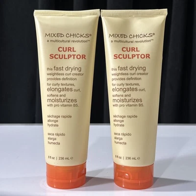 2-Pack Mixed Chicks Curl Sculptor 8oz – Curl Definer – New Sealed - Image 1 of 4