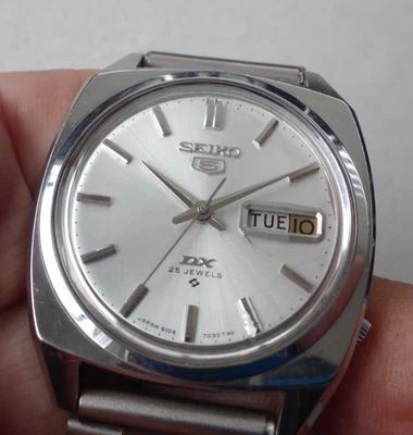 Seiko 5 DX, Vintage Gents Watch, 6106-7020, 1967, Stunning, O/hauled, G/teed, - Image 1 of 4