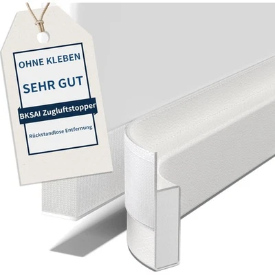 Zugluftstopper Türen Fenster 80cm, schalldicht, ohne Kleben, Dichtung, Windsc... - Bild 1 von 2