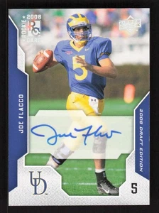 Joe Flacco 2008 Upper Deck Draft Edition #50 RC Autograph Rookie Auto - Picture 1 of 2