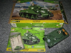 COBI WW2 TANK 2464A SHERMAN M4A1 - Picture 1 of 11