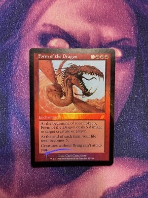 MTG Form of the Dragon (93/143) Scourge FOIL - Image 1 of 2