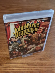 BRANNIGAN Blu-ray rare OOP US import Twilight Time region a free abc(John Wayne) - Picture 1 of 3