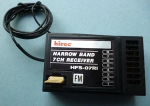 Hi-Tec HFS-07RI 35mhz FM Empfänger mit Ch 78 Kristall für Segelflugzeug/Flugzeug/Heli etc - Bild 1 von 6
