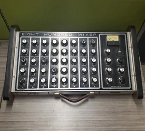 Vintage 1970s Peavey 800 Mixer - 8 Channel Mixer w/ Reverb - Eight Hunder Mixer - Picture 1 of 16