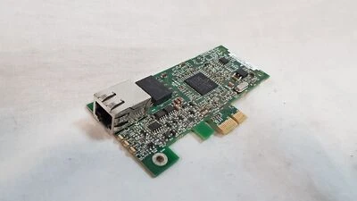 MISSING BRACKET! HP Broadcom 430654-001 1GB RJ45 PCI-E x1 Ethernet Lan Network A - Image 1 of 4