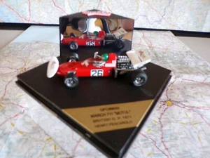 MARCH 711 Motul n°26 GP British 1971 Pescarolo Quartzo 1/43 Formule 1 - Foto 1 di 1