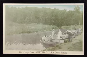 BW PC ~ GRÜSSE aus Smiths Mills New Jersey ~ nicht verschickt - Bild 1 von 3