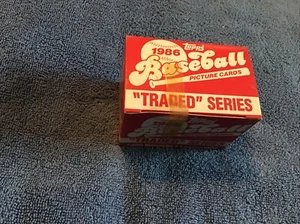 1986 Topps Baseball gehandeltes Set - Bild 1 von 2