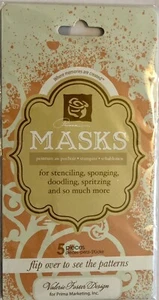 PRIMA MARKETING #882037 Valerie Foster Design Masks 5 pcs 2011 New - Picture 1 of 2