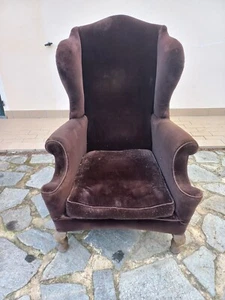 Poltrona antica Inglese - Foto 1 di 13